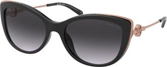 Michael Kors MK2127U SOUTH HAMPTON 33328G Womens Sunglasses Black Size 55