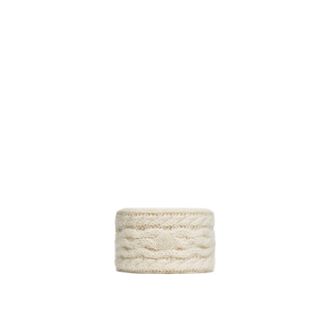 Moncler Moncler Alpaca Blend Headband, Women, White, Size: One Size