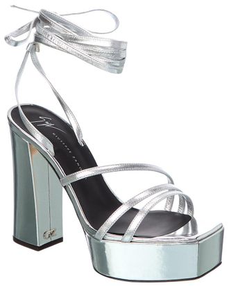 Giuseppe Zanotti Blasvegas Leather Platform Sandal