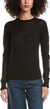 3.1 Phillip Lim Faux Layered Wool & Silk-Blend Sweater