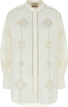 Isabel Marant Isabel Marant White Poplin Soeline Shirt