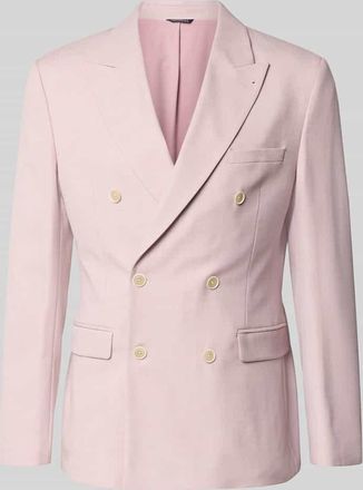 Mc Neal Slim Fit Anzugjacke mit Reverskragen in Rosa, Gr&ouml;&szlig;e 102