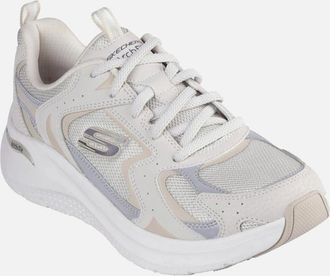 Skechers Womens Arch Fit 2.0 Vintage Luxe - White - Size: 8