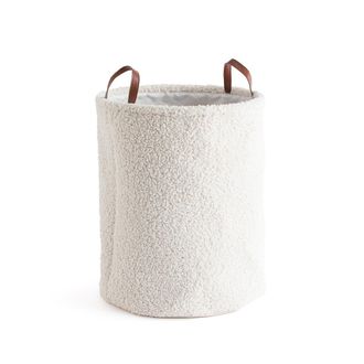 La Redoute Interieurs Linnenmand in bouclette, Boklio