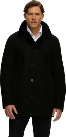 Gorski Shearling Lamb Jacket in Black at Nordstrom, Size Xx-Large
