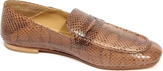 Maliparmi Leren loafers - Dames - Loafers - Bruin - 36 EU - Leer - Schoenen