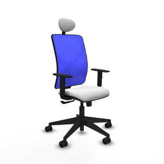 Piqueras y Crespo Silla De Oficina Con Cabecero Motilla Piqueras Y Crespo 1d066n1 Blanco