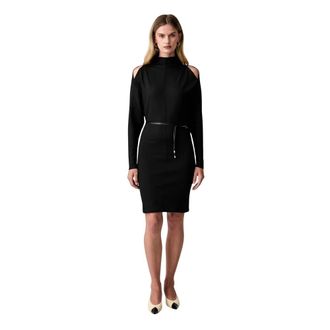 Patrizia Pepe Mini Abito da Cocktail - - Dresses - Donna - Nero - XS
