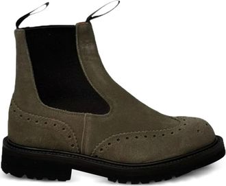 Trickers Silvia leather boots - women - Leather/Rubber/Leather - 6.5 - Brown