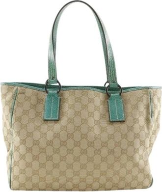 Gucci Pre-owned Vintage Tote Bag - Dames - Vintage Shopper - Beige - ONE Size - Vintage