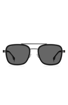 BOSS 1486/S 54mm Square Sunglasses in Matte Black at Nordstrom Rack