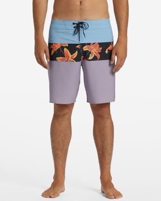 Billabong Boardshorts BILLABONG Tribong Pro, Herren, Gr. 31SM, blau, Obermaterial:90% Microfaser, 10% Elasthan;, Hosen Boardshorts