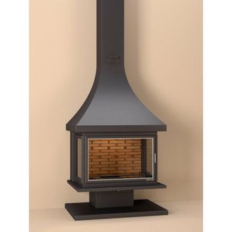 Focgrup Chimenea Frontal Ch72 16kw 3 Caras - Focgrup