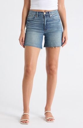 STS Blue Layne High Rise Raw Hem Shorts in Kona at Nordstrom Rack, Size 25