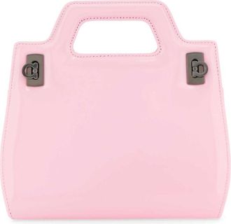 Ferragamo Light Pink Wanda Small Satchel Bag