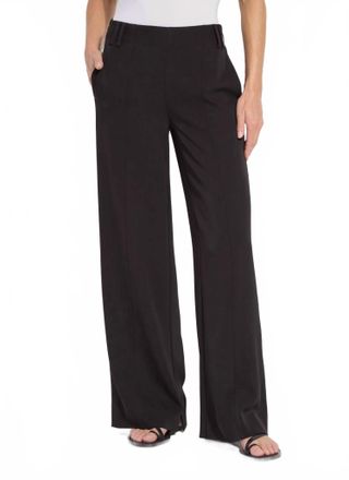 Lyss&eacute; Ellison Elasticized Waistband Trouser In Black