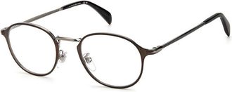 David Beckham Demo Oval Mens Eyeglasses DB 7055 005N 48