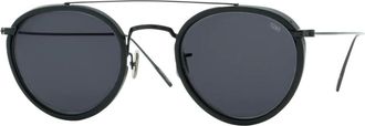 Eyevan 7285 Sun 797 - unisex - Zonnebrillen - Zwart - 48 MM - Accessoires