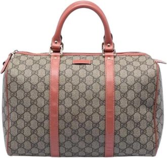 Gucci Pre-owned Handbags, female, Multicolor, Size: ONE SIZE Pre-owned Boston Bag