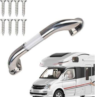 OEM Asa Con Ventosa Para Autocaravanas, Asa De Agarre Estilo N&aacute;utico Con Tiras Led, Soporte Pr&aacute;ctico Y Duradero