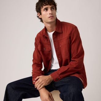 Levi's Auburn Worker Shirt - Mens - 2XL - Red