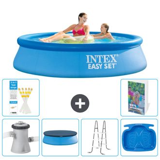 Intex Piscina Easy Set Redonda - 244x61 Cm - 7-piezas S314