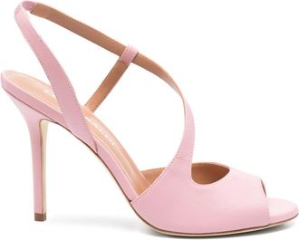 Lella Baldi Sandali in pelle 95mm - Rosa