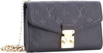 Louis Vuitton Borsa a spalla Saint Germain Pochette con monogramma - Nero