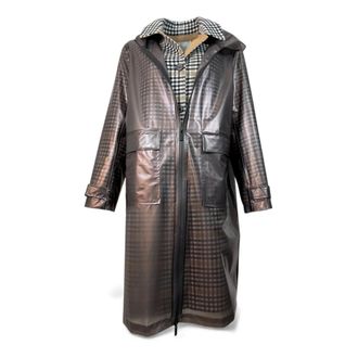 Vicolo Single-Breasted Coats, male, Brown, Size: XS Tf0020 2-in-1 Coat