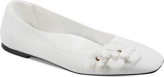 Karl Lagerfeld Zundro Flat in Bright White at Nordstrom, Size 5.5