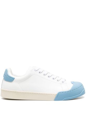 Marni Dada two-tone leather sneakers - women - Rubber/Calf Leather/Calf Leather - 35.5 - White