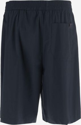 Darkpark Mens Cotton Blend Shorts Navy