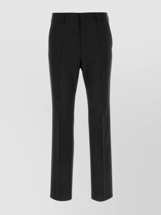 Valentino Garavani wool blend straight-leg trousers