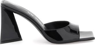 The Attico Mini Devon 85 Patent Leather Sandals, Brand Size 36 ( US Size 6 )