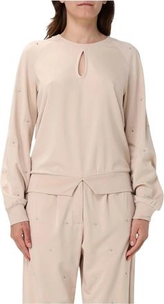 Liu Jo Donna, Felpe, Beige, M, new
