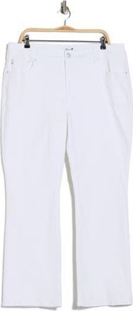 Seven 7 Tummyless Bootcut Jeans in White at Nordstrom Rack, Size 22W