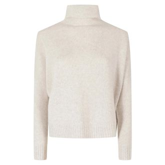 Kujten Kujten - Tila coltrui - Dames - Truien - Beige - Maat: S Kasjmier