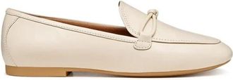 Geox New Palmaria - Dames - Loafers - Beige - 37 EU - Leer - Schoenen
