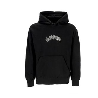 PROPAGANDA Hoodies, male, Black, Size: XS Black Mouth Hoodie Long Sleeve
