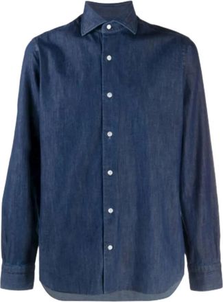 Barba buttoned shirt - Blue
