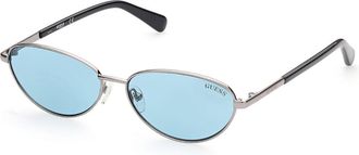 Guess GU8230 08V Mens Sunglasses Grey Size 57