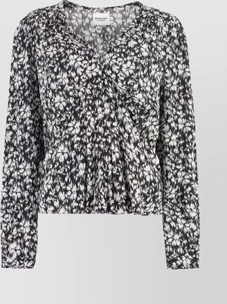 Isabel Marant eddy printed viscose blouse