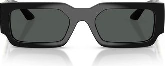 Versace Sunglasses Ve4506 U Gb1/87 Black/Dark Gray Men