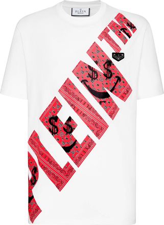 Philipp Plein T-Shirt Round Neck Ss Keep $Miling