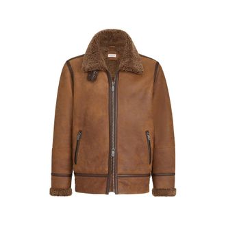 Brunello Cucinelli Shearling Aviator Jacket