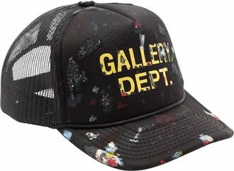 Gallery Dept. Unisex Painted Workshop Trucker Hat In Black