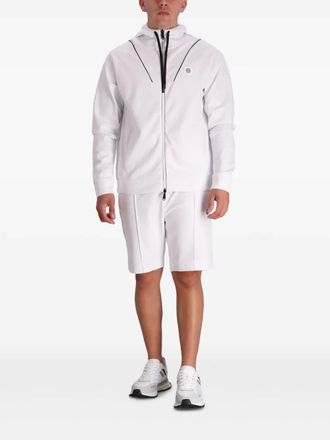 BOSS Shorts con cucitura a contrasto - Bianco