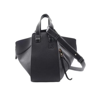 Loewe Pre-owned Leren Handtas - Dames - Pre-owned - Zwart - Maat: ONE Size Leer