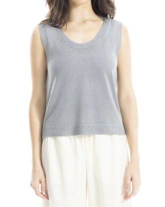 Max Studio Scoop Neck Tank