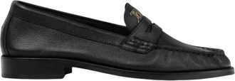 Duke + Dexter Ezra Bitter Sweet Penny Loafers - Heren - Loafers - Zwart - 43 EU - Leer - Schoenen